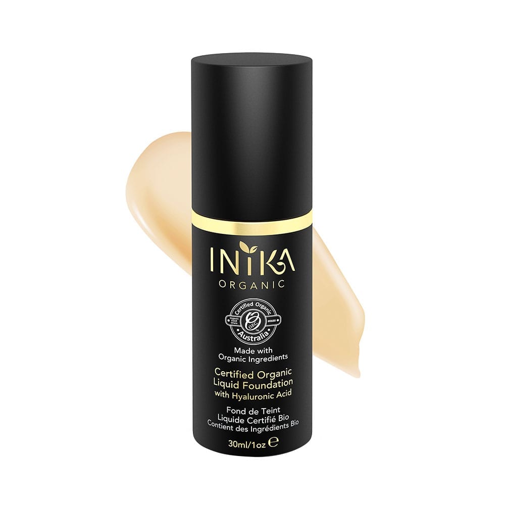 Inika Organic  有機蘆薈無瑕保濕礦物粉底液 - Inika Organic 有機蘆薈無瑕保濕礦物粉底液有4款顏色選擇，適合不同膚色需要